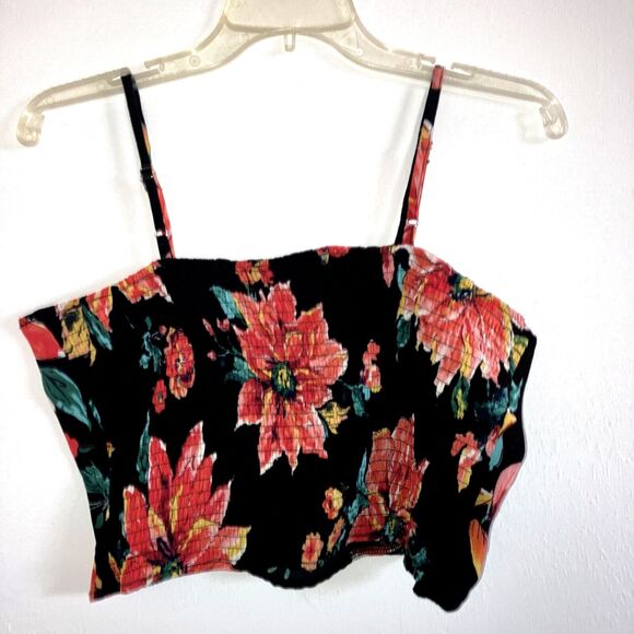 MAVERICK THE COLLECTION sz M Tube Cropped Top & Wide Leg 2 Pc Pants Set Outfit - Picture 3 of 8